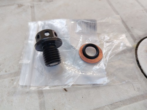 Tappo scarico olio - e, magnetico